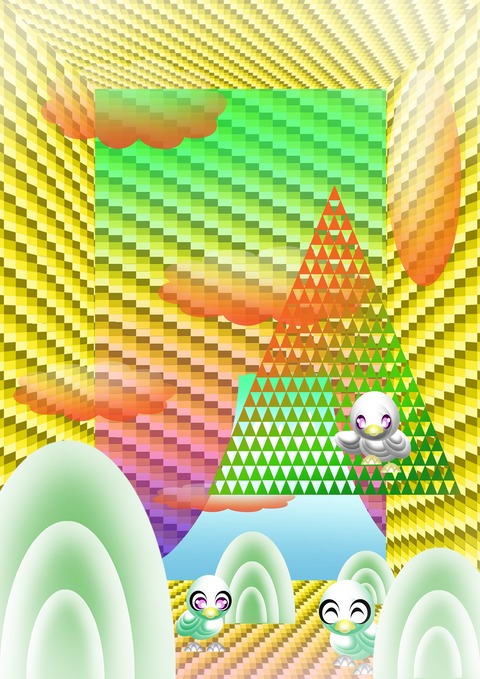 奥行きアート－８