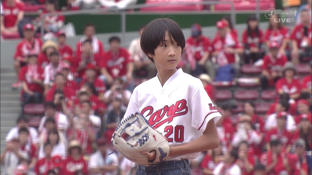 広島カープ 永川さんの娘のノーバウンド始球式 広島カープブログ 広島カープ 永川さんの娘のノーバウンド始球式 広島カープブログ