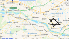 東野川→?
