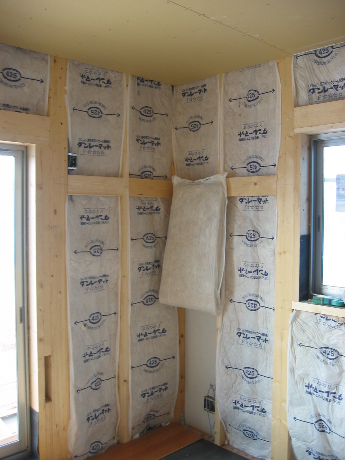 工務担当との現場確認 タマホームで新築一戸建て