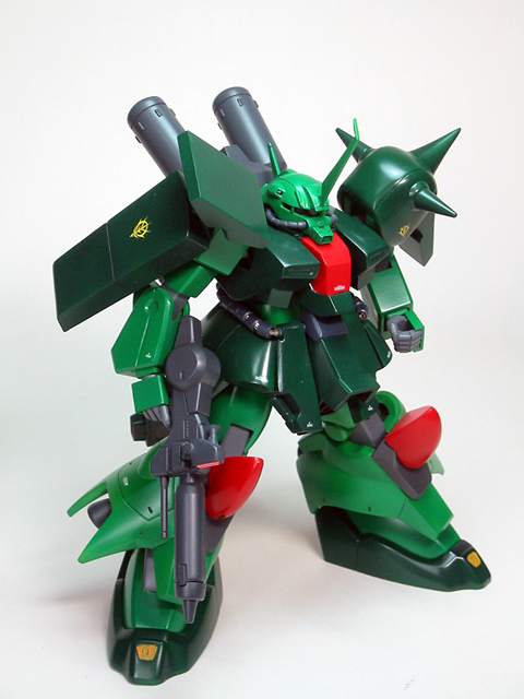 Hguc Amx 011s ザクiiiカスタム 完成 後ろからガンプラ