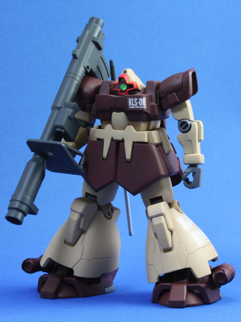 Hguc ドムトローペン製作 完成 後ろからガンプラ Hguc ドムトローペン製作 完成 後ろからガンプラ