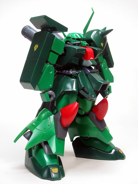 HGUC AMX-011S ザクIIIカスタム 完成 : 後ろからガンプラ