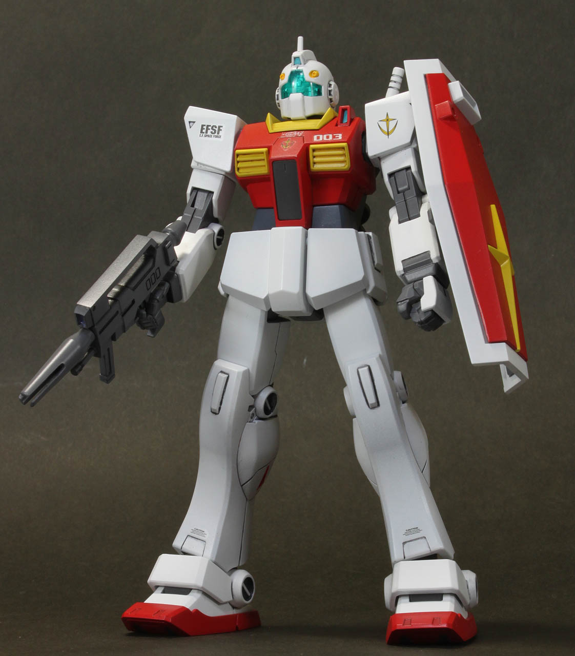HGUCジムII製作 その9 完成 : 後ろからガンプラ