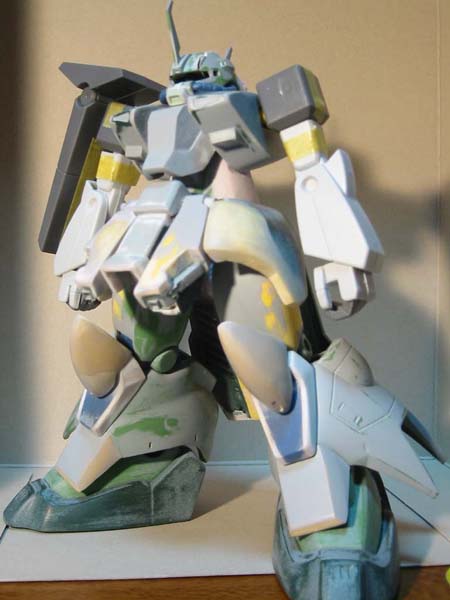 Hguc Amx 011s ザクiiiカスタム その６ 後ろからガンプラ