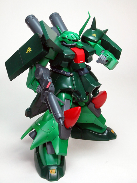 Hguc Amx 011s ザクiiiカスタム 完成 後ろからガンプラ