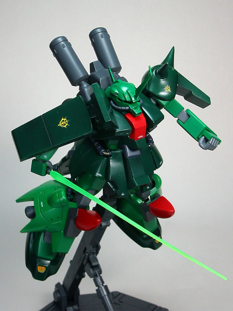 Hguc Amx 011s ザクiiiカスタム 完成 後ろからガンプラ