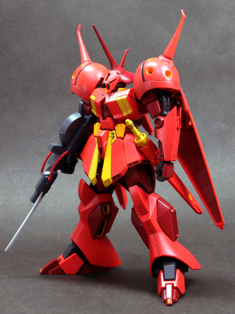 HGBF R・ギャギャからR・ジャジャ 完成 : 後ろからガンプラ