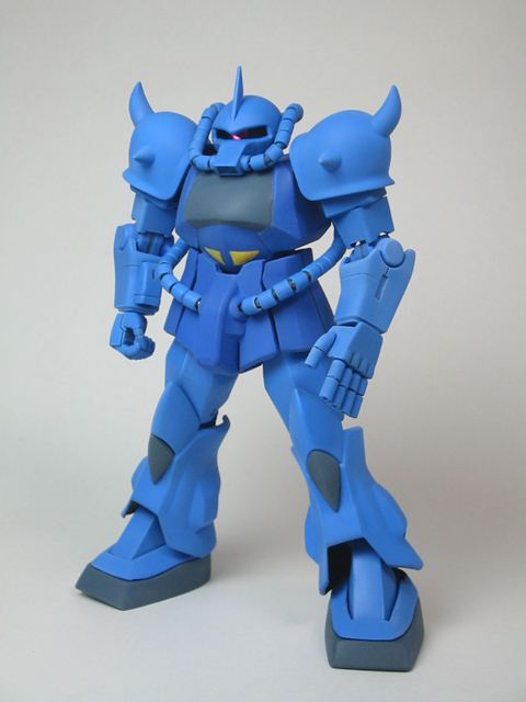 Hguc グフ完成 後ろからガンプラ