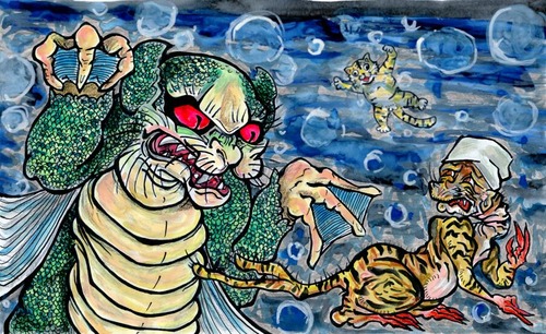 原画(Original illustration) F / ざしきわらし | GALLERY