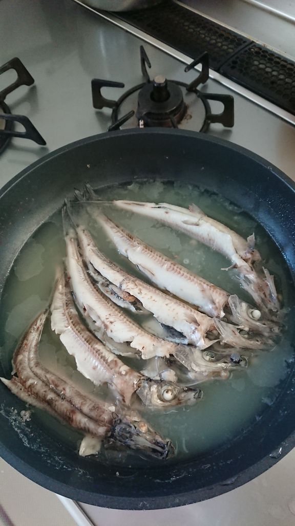 メギスの塩茹で料理 いせさき ねこげた日記