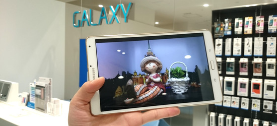 iPad対抗タブレット「GALAXY Tab S」アンバサダーイベント