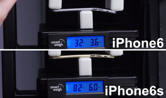 iPhone6sは曲がってしまう心配はない?
