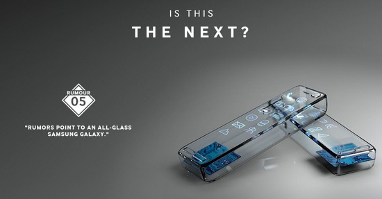 全面ガラスのギャラクシーS6&Edge???