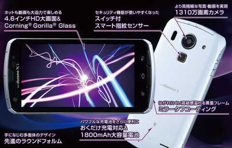 ARROWS X F-10Dの簡易レビュー(カメラ撮影写真)
