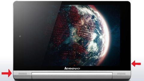 レノボ YOGA TABLET8のスクリーンショット(画面キャプチャ)