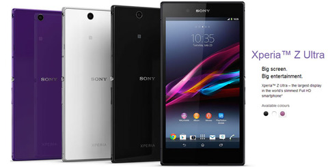 au版『Xperia Z Ultra(SOL24)』