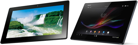 LaVie Tab E TE510/N1の主要スペックとXperia Tablet Z比較