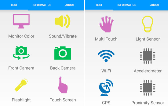 「Test Your Android」でスマホの不具合・故障診断