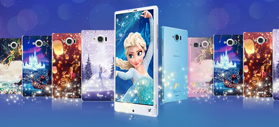 アナと雪の女王も ディズニーモバイル Sh 02gが登場 ドコモ スマートフォンおすすめ情報局