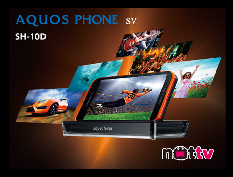 AQUOS PHONE sv SH-10Dに電波関連不具合の修正&OSアップデート