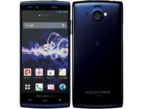 AQUOS PHONE si SH-07Eのタッチパネル動作(感度)の不具合修正