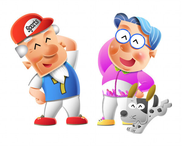 介護福祉士 お年寄り健康イラスト 介護施設 運動するお年寄りイラスト Nonちゃんイラストブログ