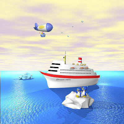 夫婦旅行 船旅 イラスト Nonちゃんイラストブログ