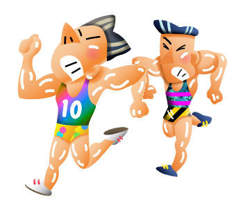 陸上競技 スポーツ イラスト Nonちゃんイラストブログ