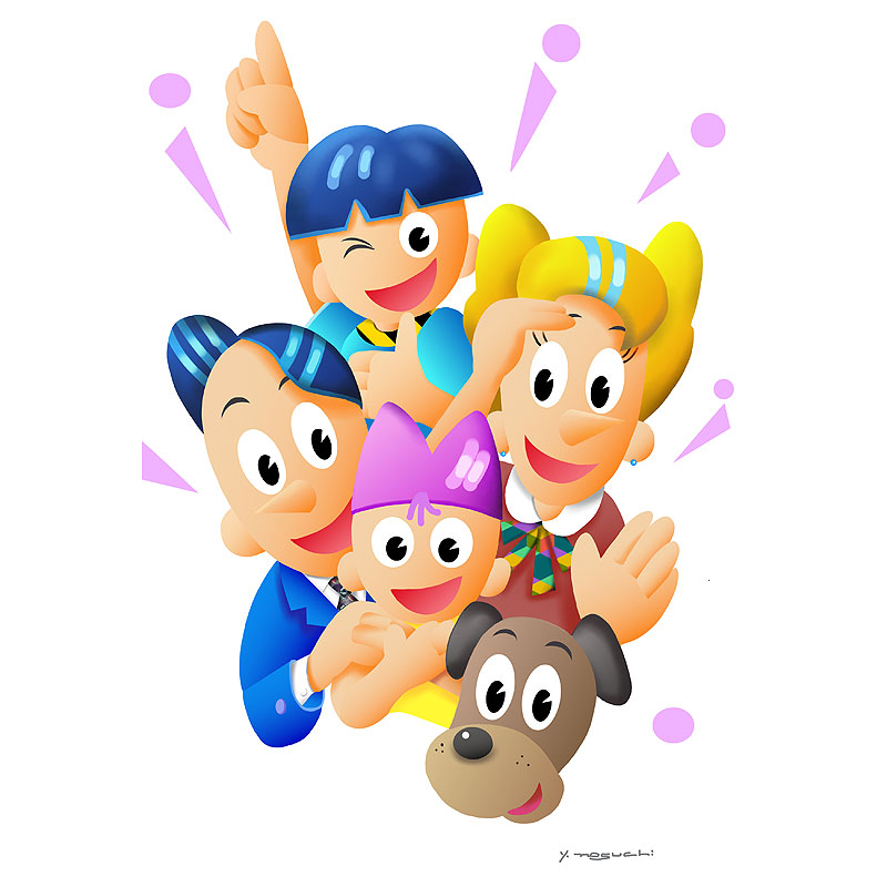 ファミリーイラスト 飛び跳ねる家族イラスト Nonちゃんイラストブログ ファミリーイラスト 飛び跳ねる家族イラスト Nonちゃんイラストブログ