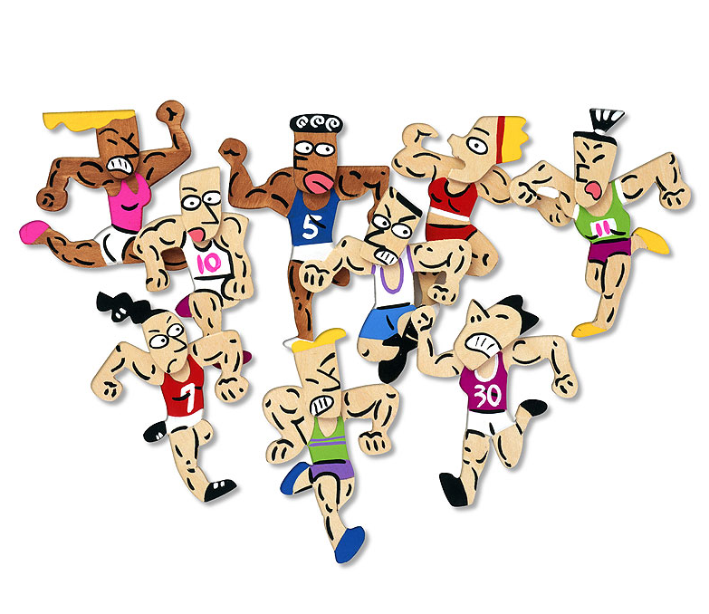 スポーツ 陸上競技 オリンピック マラソン イラスト Nonちゃんイラストブログ
