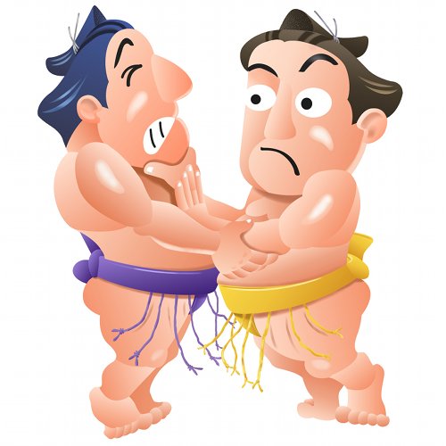 相撲イラスト のこったイラスト 押し出しイラスト Nonちゃんイラストブログ 相撲イラスト のこったイラスト 押し出しイラスト Nonちゃんイラストブログ