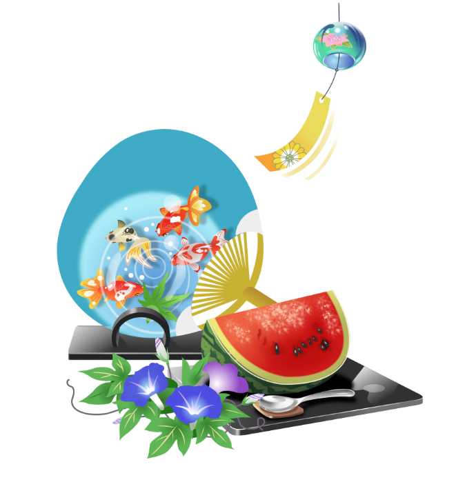 涼しげな風鈴イラストお洒落 夏のイラスト可愛い 暑中見舞いイラスト Nonちゃんイラストブログ 涼しげな風鈴イラストお洒落 夏のイラスト可愛い 暑中見舞いイラスト Nonちゃんイラストブログ