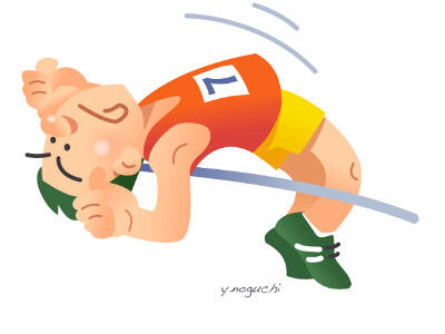 スポーツイラスト 陸上競技イラスト 体育大会イラスト 体育の日イラスト Nonちゃんイラストブログ