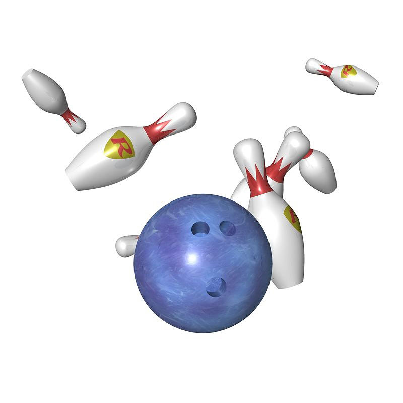 スポーツの秋イラスト 弾けるボーリングイラスト スポーツ健康イラスト Nonちゃんイラストブログ