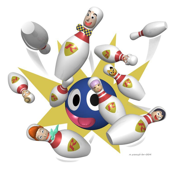 スポーツイラストが一杯 ボーリングイラスト ストライクボーリングイオラスト Nonちゃんイラストブログ