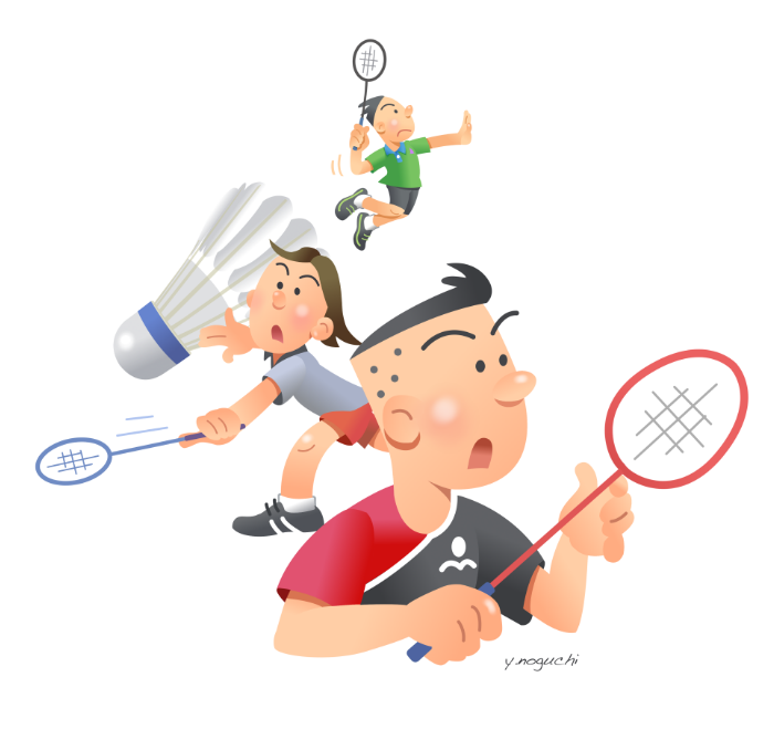 スポーツの秋イラスト 陸上競技イラスト テニスイラスト Nonちゃんイラストブログ