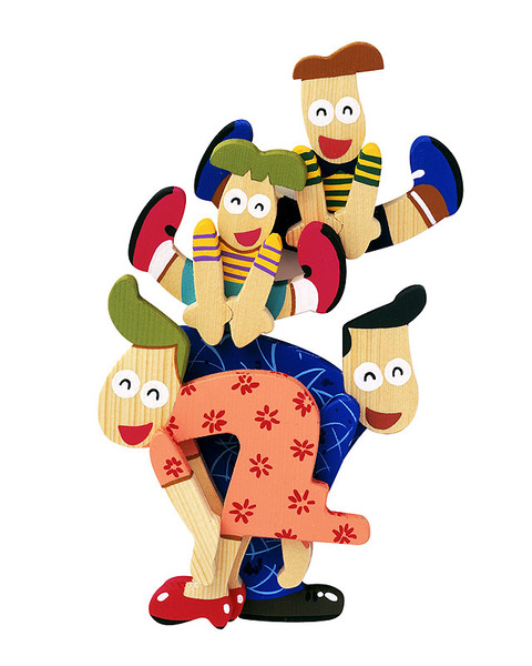 馬跳びする家族イラスト ファミリーイラスト Nonちゃんイラストブログ