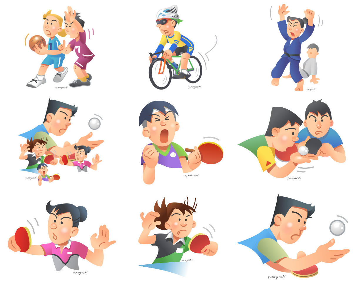 スポーツイラスト 体操クラブイラスト 体育大会イラスト 体操教室イラスト Nonちゃんイラストブログ
