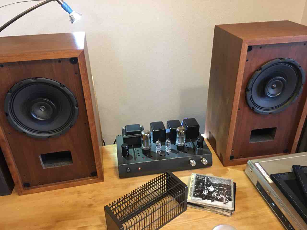 三栄無線 シャーシ使用 6L6GC シングルアンプ 真空管アンプ el34.htm