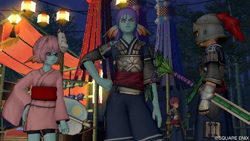 七夕ロマンス 夏の夜に咲く恋の花 前編 ドラクエ１０ バナージのぼうけんのしょｘ