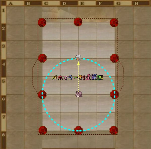 ベホマラー範囲ピラミッド