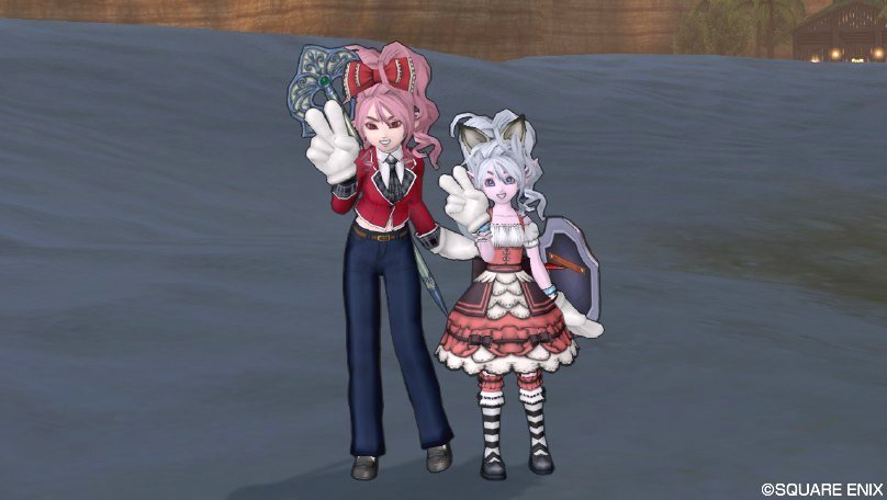 お洒落ドレスアップコーナー ありすsan ドラクエ10攻略 ゆうかの思い出