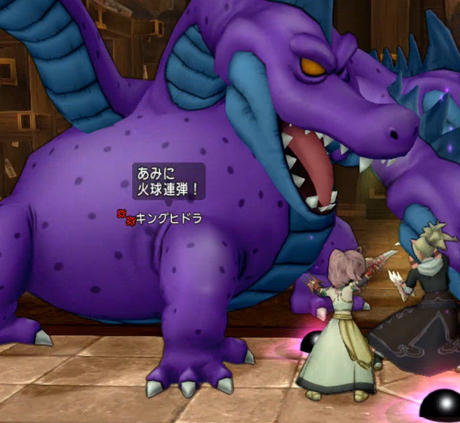 キングヒドラ、ブレス耐性・毒ガードなし・無法でいってみました♪ : ドラクエ10攻略 ゆうかの思い出