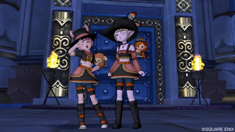 今日のコーデ かたりべの服上 クロッシュウェア下 ドラクエ10 ドラクエ10 エルフの羽根は食べられませんっ