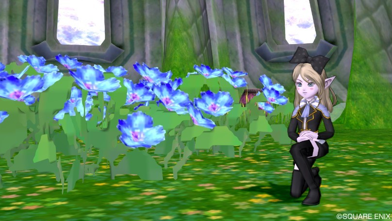 今日のコーデ クイックジャケット ホワイトキュロット ドラクエ10 ドラクエ10 エルフの羽根は食べられませんっ