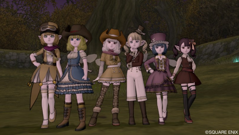 本日いよいよ秋コーデ ドレアイベント開催 ドラクエ10 ドラクエ10 エルフの羽根は食べられませんっ
