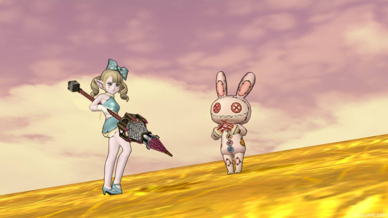 久しぶりのバトルルネッサンス ドラクエ10 ドラクエ10 エルフの羽根は食べられませんっ