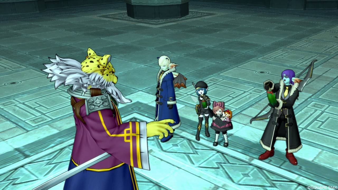 今日のコーデ スターダムハット ヴァンガードコート ドラクエ10 ドラクエ10 エルフの羽根は食べられませんっ