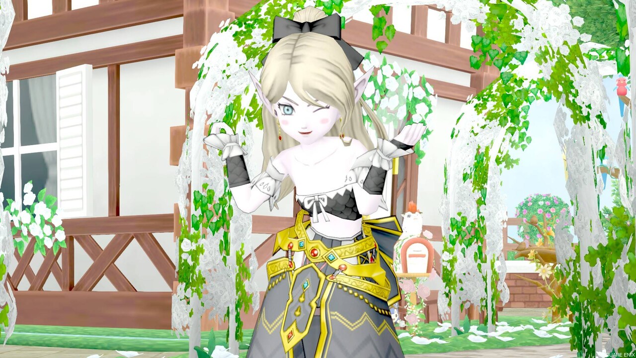 今日のコーデno 0 セイレーンパレオ上 ルビスのローブ下 ドラクエ10 ドラクエ10 エルフの羽根は食べられませんっ